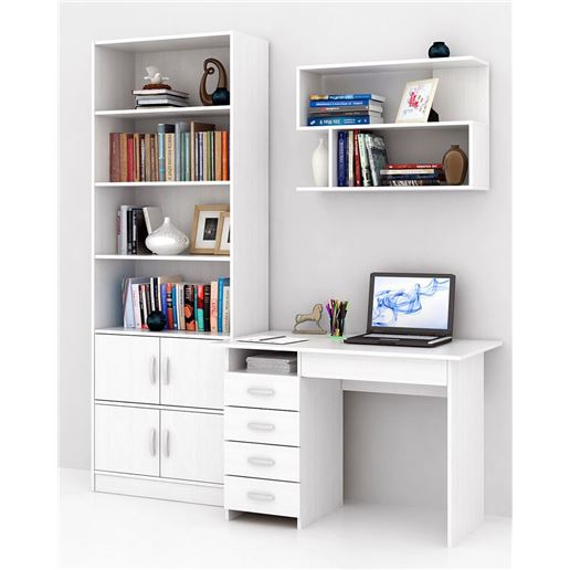 Уголок школьника Милан УШ-1-01 белый