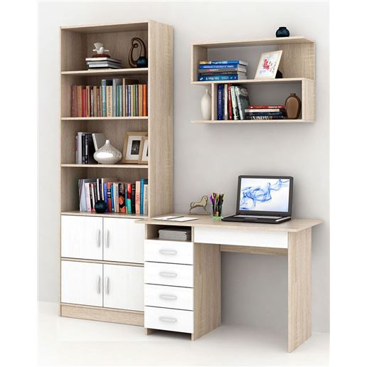 Уголок школьника Милан УШ-1-01 дуб сонома / белый