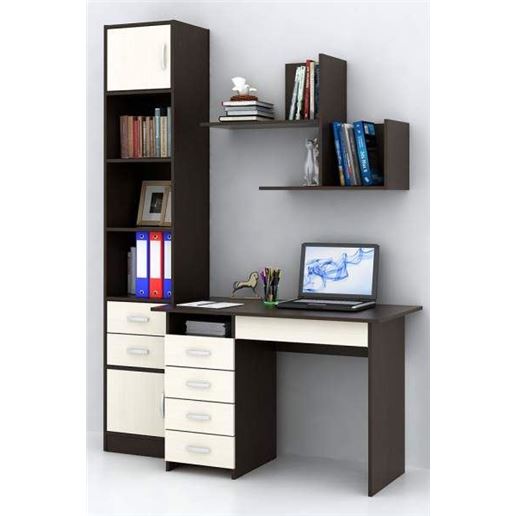 Уголок школьника Милан УШ-1-02 венге / дуб молочный