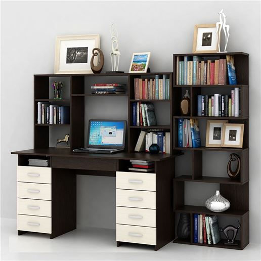 Уголок школьника Милан УШ-10Я-01 венге / дуб молочный