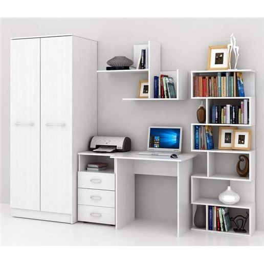 Уголок школьника Милан УШ-2-01 белый