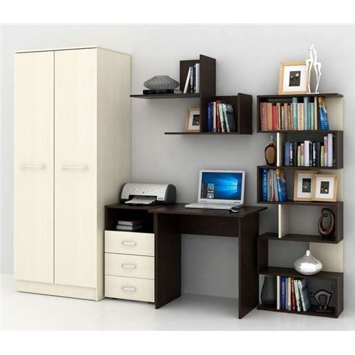 Уголок школьника Милан УШ-2-01 венге / дуб молочный