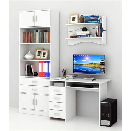 Уголок школьника Милан УШ-3-01 белый