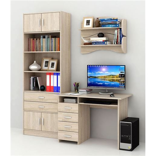 Уголок школьника Милан УШ-3-01 дуб сонома