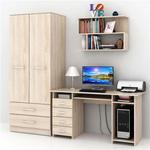 Уголок школьника Милан УШ-6П-01 дуб сонома