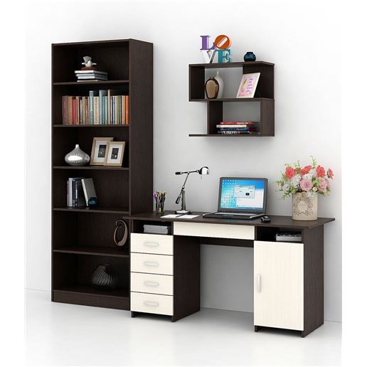 Уголок школьника Милан УШ-7Я-03 венге / дуб молочный