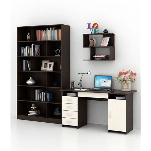 Уголок школьника Милан УШ-7Я-04 венге / дуб молочный