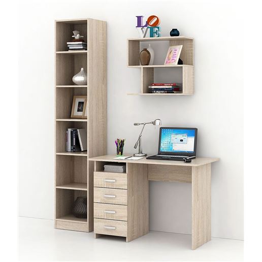 Уголок школьника Милан УШ-БН-04 дуб сонома