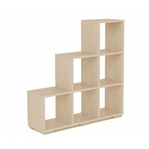 Стеллаж Стильный  СС-1/108*30*109/Венге светлый/