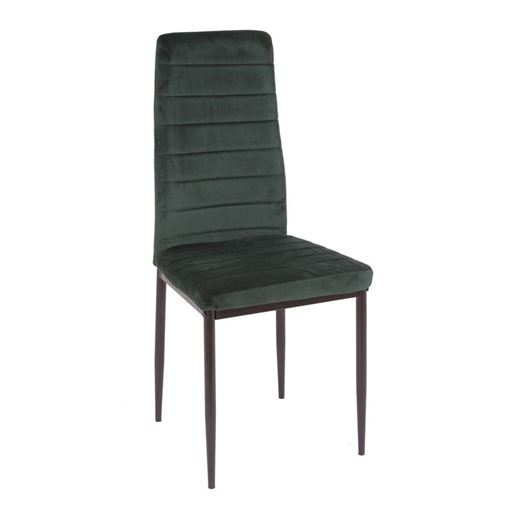 Стул С-105 PIXEL (Dark Green velvet)