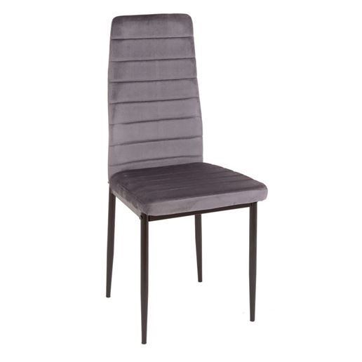 Стул С-105 PIXEL (Dark Grey velvet)