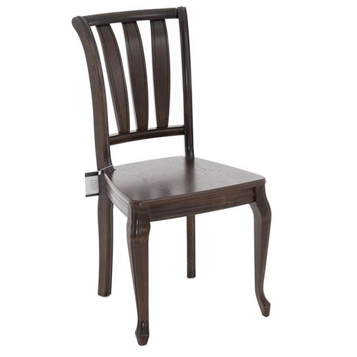 Стул жесткий "Кабриоль" (Тон 7 Орех темный)