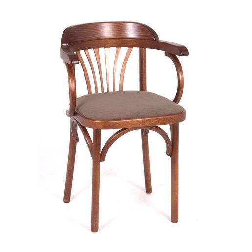 Стул Венский мягкий (средний тон, ткань RS 08)