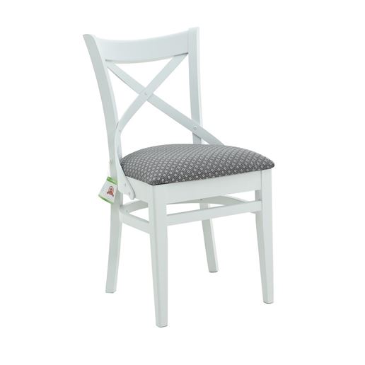 Стул Соло Венский 2, Белый, Ткань, шелк Ажур 149/3