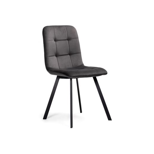 Стул Bruk dark gray / black