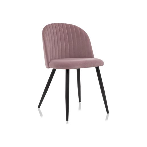 Стул Gabi 1 light purple / black