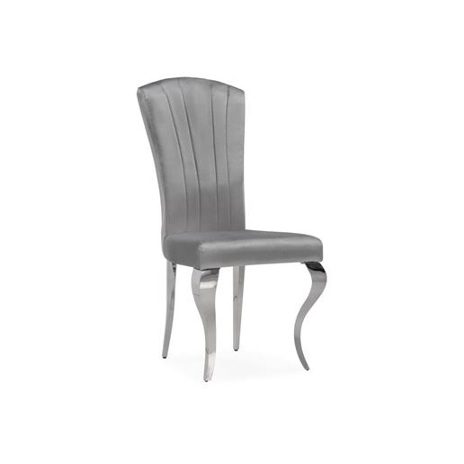 Стул Sally dark grey / steel