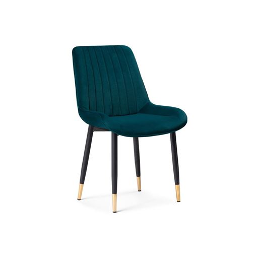 Стул Seda 1 green / gold / black
