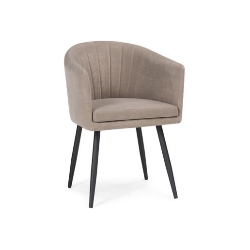 Стул Валета капучино / черный