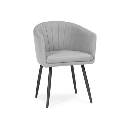 Стул Валета серый / черный