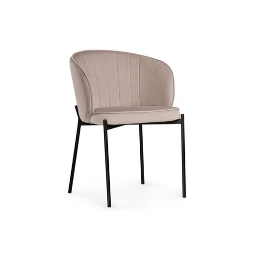 Стул Нейл латте / черный