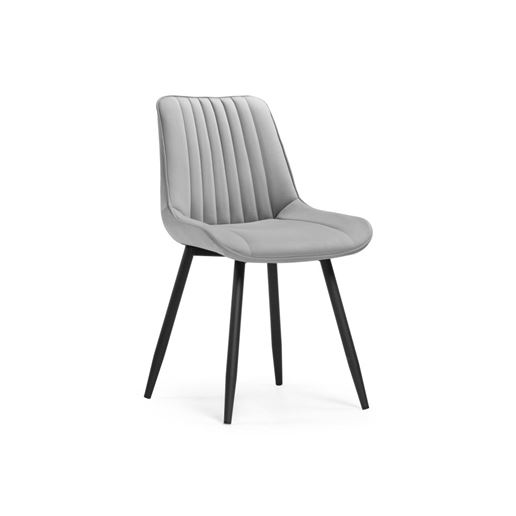 Стул Седа светло-серый / черный