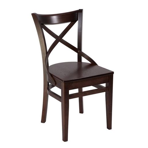 Стул жесткий "Соло" венский (Тон 8 Венге)