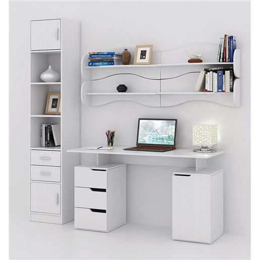 Уголок школьника Нейт УШ-3-01 белый