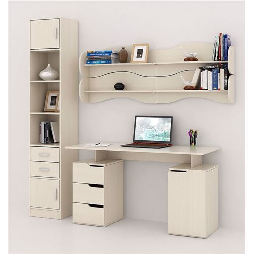 Уголок школьника Нейт УШ-3-01 дуб молочный