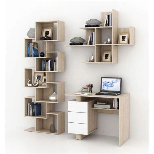 Уголок школьника Ренцо УШ-1-04 дуб сонома / белый