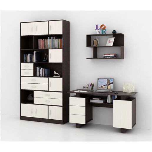 Уголок школьника Ренцо УШ-3-02 венге / дуб молочный