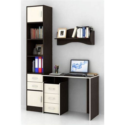 Уголок школьника Слим УШ-1-02 венге / дуб молочный