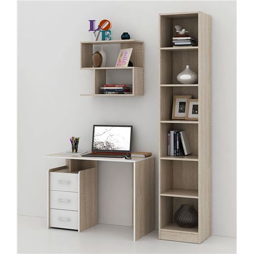 Уголок школьника Слим УШ-1-03 дуб сонома / белый