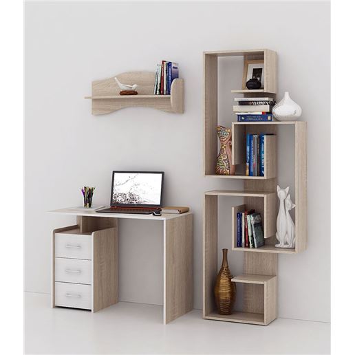 Уголок школьника Слим УШ-1-05 дуб сонома / белый