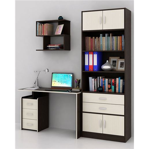 Уголок школьника Слим УШ-2-01 венге / дуб молочный