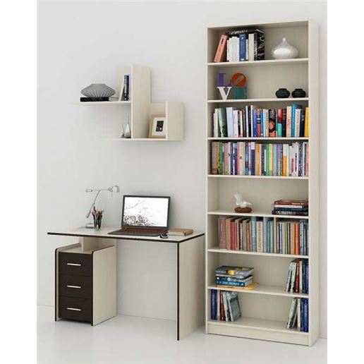 Уголок школьника Слим УШ-2-03 дуб молочный / венге