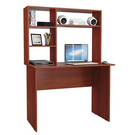 Стол письменный Милан-5, с надставкой орех итальянский