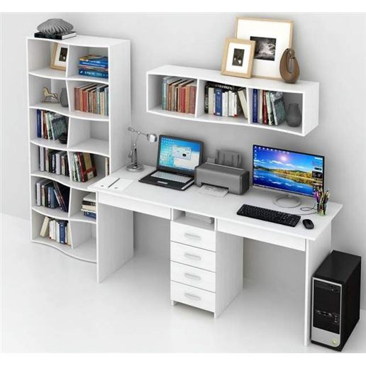 Уголок школьника Тандем УШ-2Я-03 белый