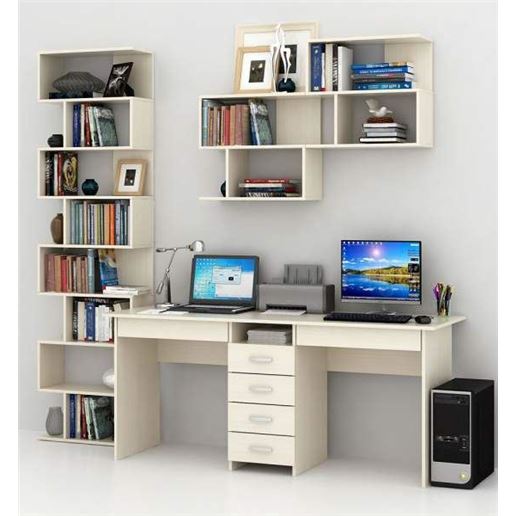 Уголок школьника Тандем УШ-2Я-04 дуб молочный