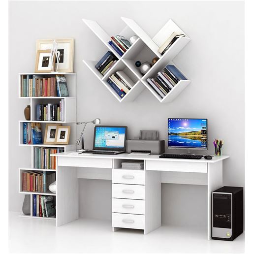 Уголок школьника Тандем УШ-2Я-05 белый