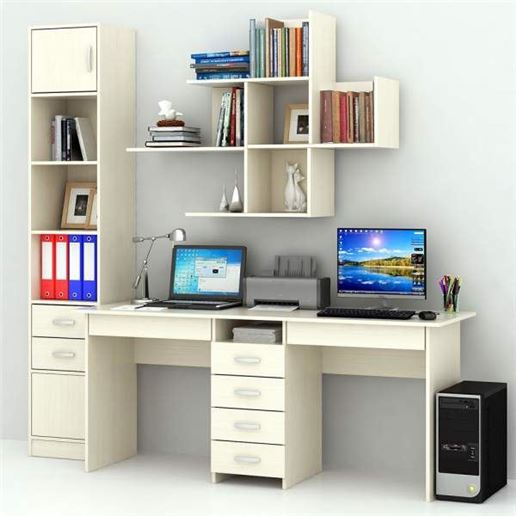 Уголок школьника Тандем УШ-2Я-06 дуб молочный