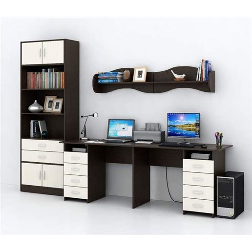 Уголок школьника Тандем УШ-3-03 венге / дуб молочный