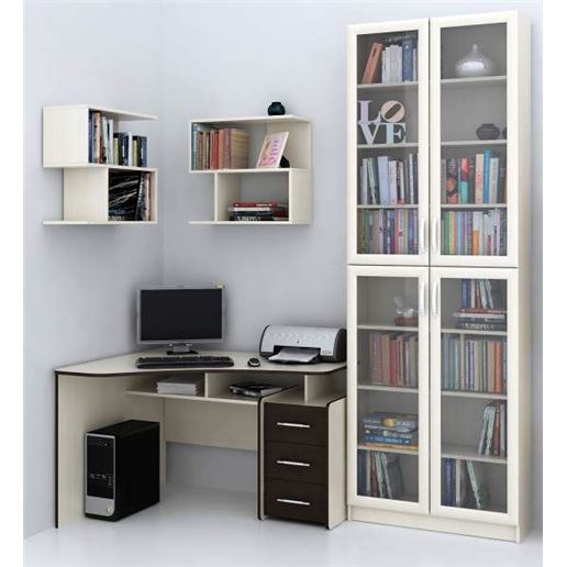 Уголок школьника Триан УШ-5-01 дуб молочный / венге