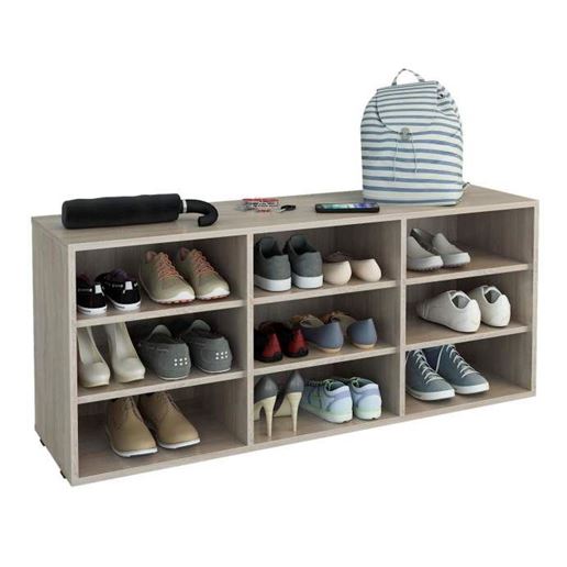 Полка для обуви Лана-3П (ПОЛ-3П) дуб сонома