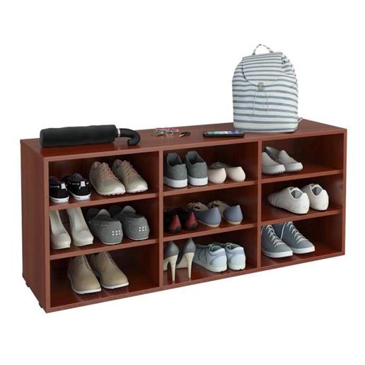 Полка для обуви Лана-3П (ПОЛ-3П) орех итальянский