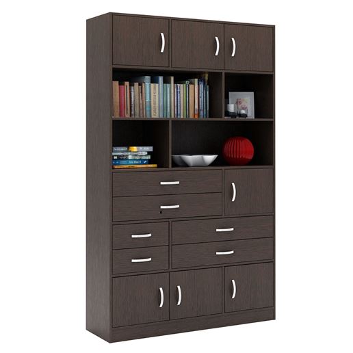 Стеллаж в комплекте Либерти-61 венге