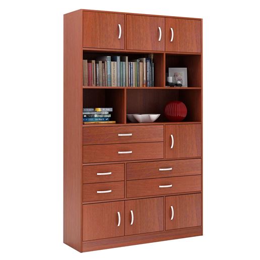 Стеллаж в комплекте Либерти-61 орех итальянский