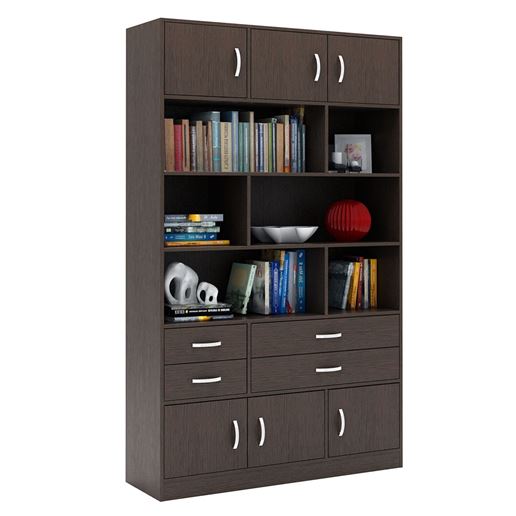 Стеллаж в комплекте Либерти-62 венге