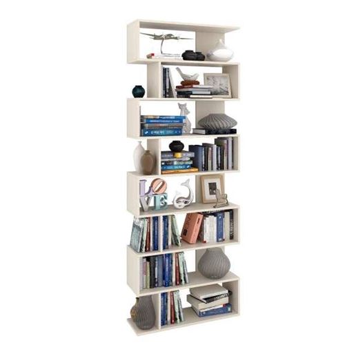 Стеллаж Файн-4 дуб молочный