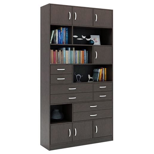 Стеллаж в комплекте Либерти-31 венге